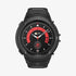 ACS06488 - Galaxy Watch 6 Classic (47mm) Case Rugged Armor Pro in black showing the front